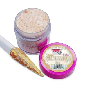 Acrilico Baby acuaria Rose Baby Fantasy Nails