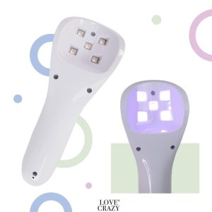 Lampara Led/Uv recargable de mano