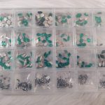 Caja de cristales mixtos Verdes