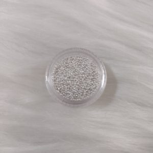 Balines plateados Fantasy nails