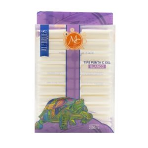 Tips punta c XXL Blanco MC