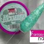 Acrilico Baby acuaria Aqua mint Fantasy nails